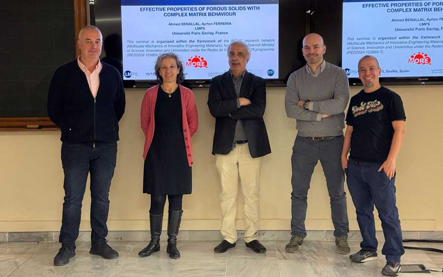 Visit of Professor Ahmed Benallal (ENS Paris-Saclay, France)