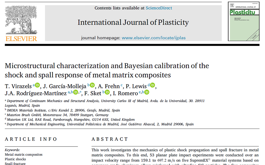 MORE collaborations lead to two new publications
