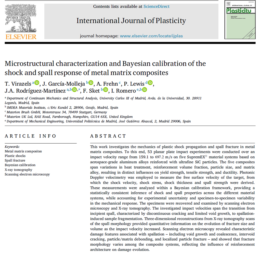 MORE collaborations lead to two new publications